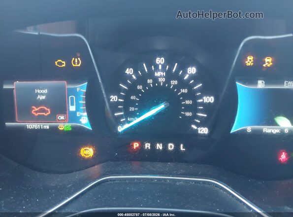 3FA6P0LU6JR118498 2018 FORD FUSION HYBRID Black უკანა სავარძლების ხედი