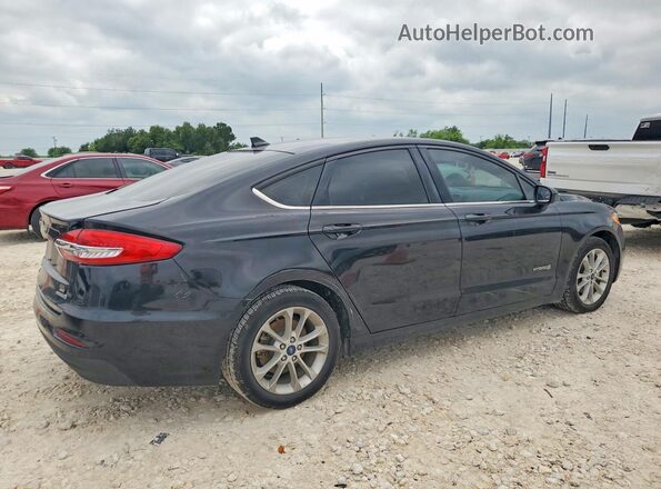 3FA6P0LU6KR151924 2019 FORD FUSION Black უკანა მარჯვენა