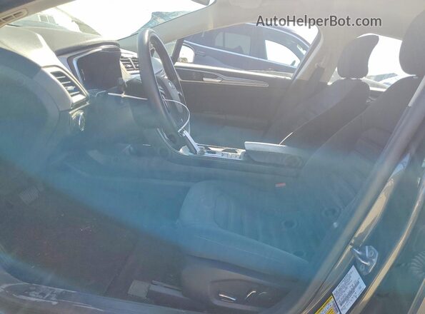 3FA6P0LU6KR209062 2019 FORD FUSION Gray Вид салону спереду