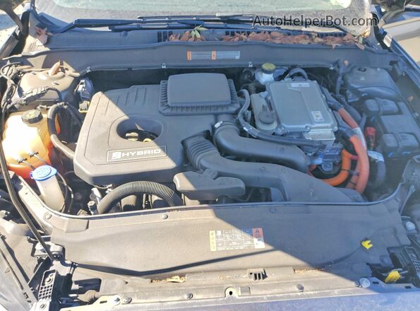 3FA6P0LU6KR209062 2019 FORD FUSION Gray Вид задньої частини салону