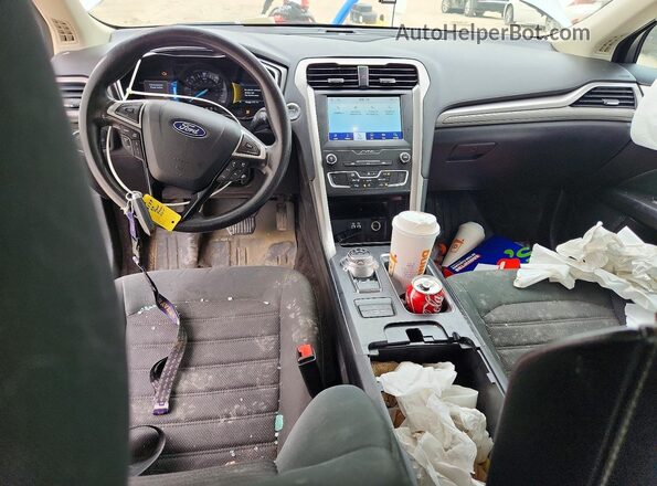 3FA6P0LU6LR185394 2020 FORD FUSION Silver Вид панелі приладів