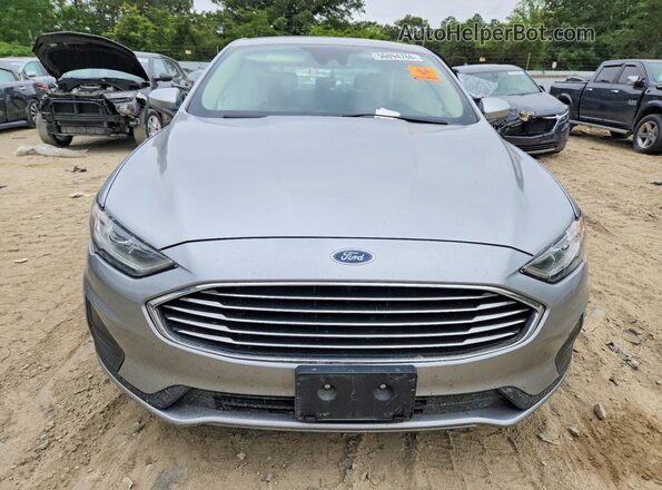 3FA6P0LU6LR185394 2020 FORD FUSION Silver Вид спереду
