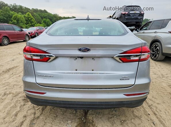 3FA6P0LU6LR185394 2020 FORD FUSION Silver Вид ззаду