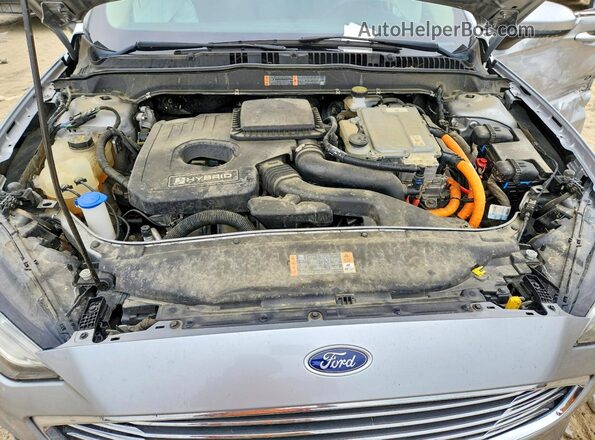 3FA6P0LU6LR185394 2020 FORD FUSION Silver Вид задньої частини салону
