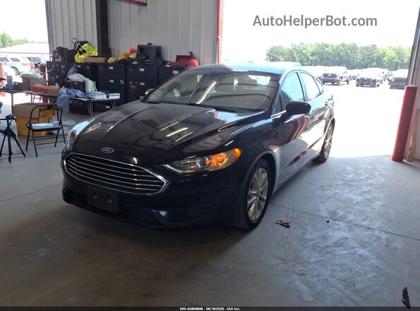 3FA6P0LU6LR245173 2020 FORD FUSION Black Առջևի ձախ երեք քառորդ տեսարան