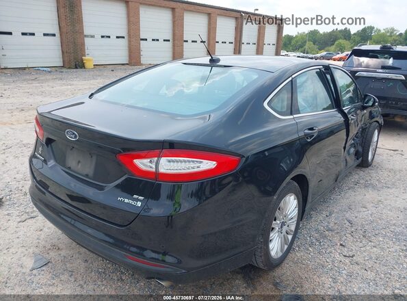 3FA6P0LU7GR101752 2016 FORD FUSION HYBRID Black Հետևի աջ