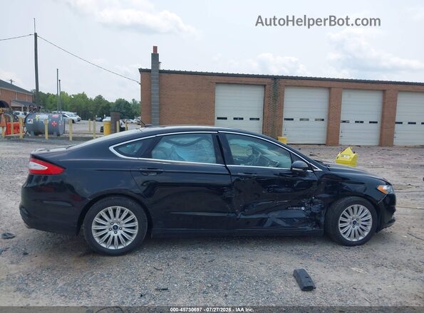 3FA6P0LU7GR101752 2016 FORD FUSION HYBRID Black Սալոնի հետևի տեսք