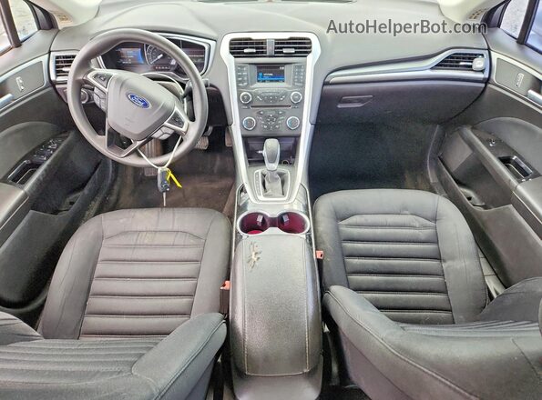 3FA6P0LU7GR264790 2016 FORD FUSION Silver Widok zestawu wskaźników