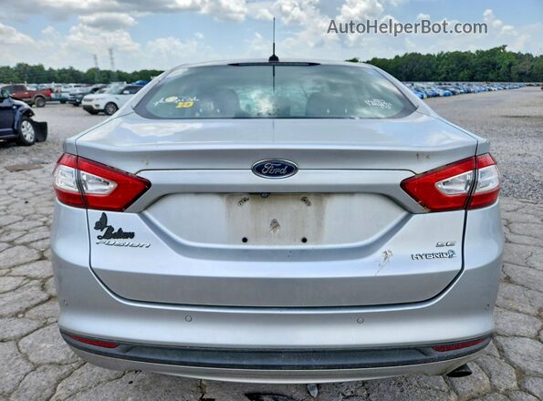 3FA6P0LU7GR264790 2016 FORD FUSION Silver Widok wnętrza z przodu