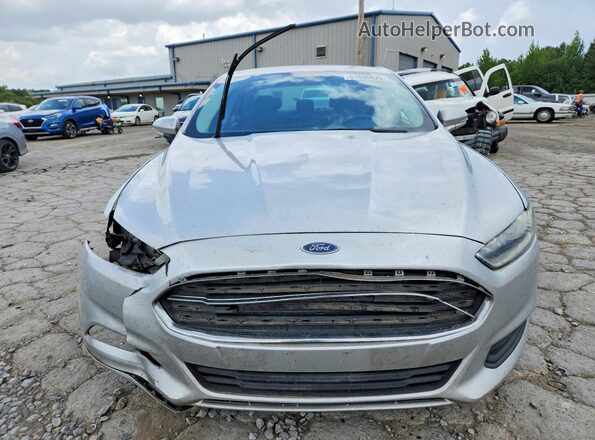 3FA6P0LU7GR264790 2016 FORD FUSION Silver Widok z przodu