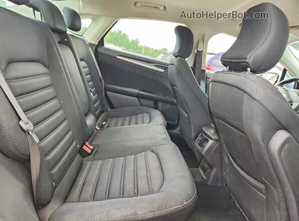 3FA6P0LU7GR264790 2016 FORD FUSION Silver Widok wnętrza z tyłu