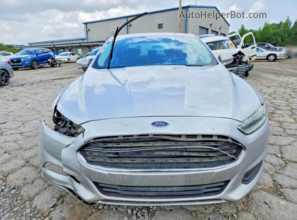 3FA6P0LU7GR264790 2016 FORD FUSION Silver Widok z tyłu
