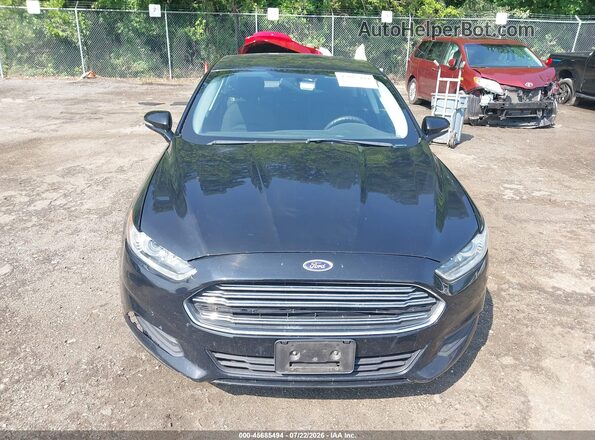 3FA6P0LU7GR311896 2016 FORD FUSION HYBRID Black Вид щитка приладів