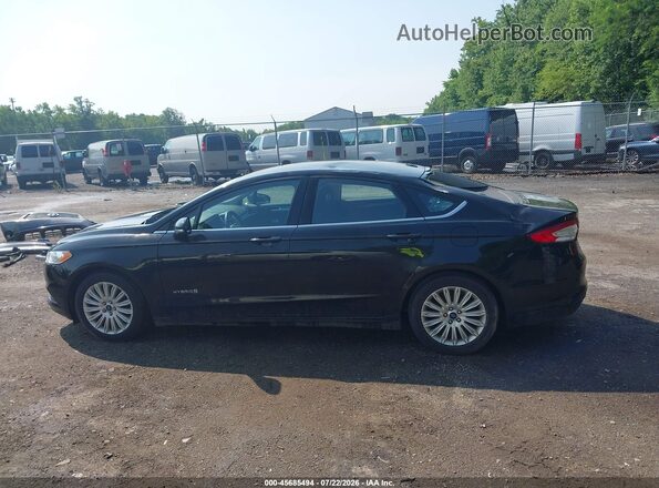 3FA6P0LU7GR311896 2016 FORD FUSION HYBRID Black Панорамний вид салону 360°