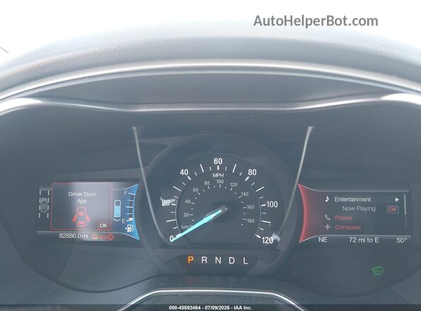 3FA6P0LU7GR333607 2016 FORD FUSION HYBRID White Вид задніх сидінь