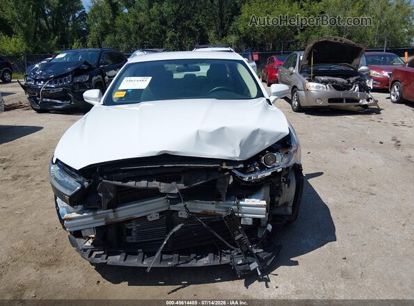 3FA6P0LU7GR345045 2016 FORD FUSION HYBRID Белый Вид задней части салона