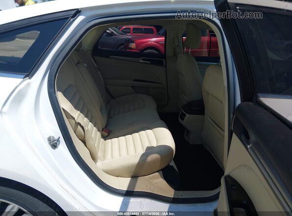 3FA6P0LU7GR345045 2016 FORD FUSION HYBRID Белый Вид наклейки с VIN-кодом