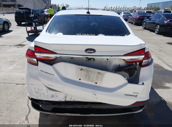 3FA6P0LU7HR358475 2017 FORD FUSION HYBRID White 