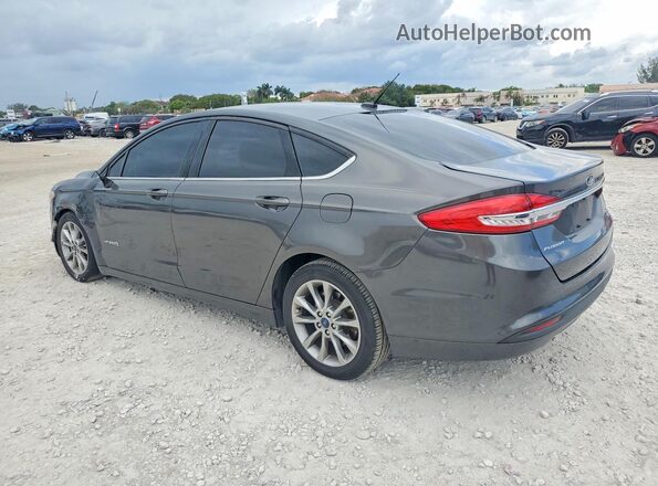 3FA6P0LU7HR400630 2017 FORD FUSION Серый Задняя левая четверть