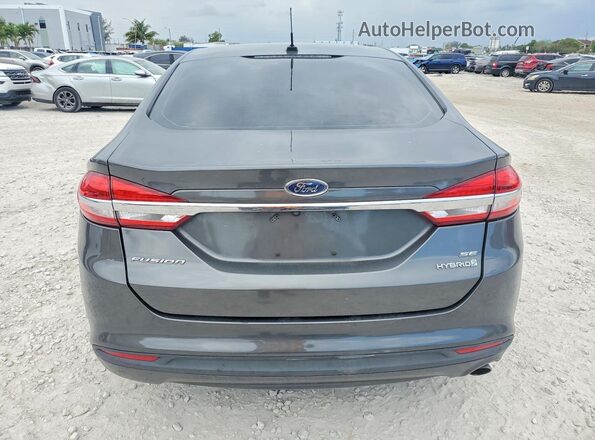 3FA6P0LU7HR400630 2017 FORD FUSION Серый Вид сзади