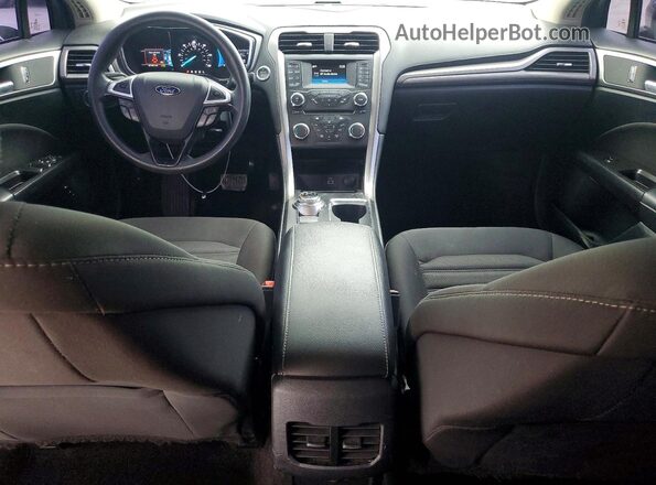 3FA6P0LU7HR400630 2017 FORD FUSION Серый Вид панели приборов