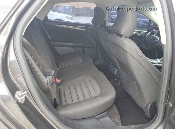 3FA6P0LU7HR400630 2017 FORD FUSION Серый Вид задних сидений