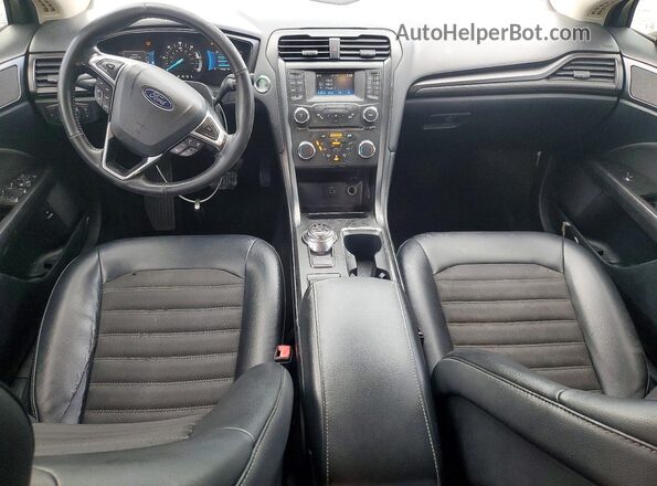3FA6P0LU7JR169315 2018 FORD FUSION Silver წინა პანელის ხედი