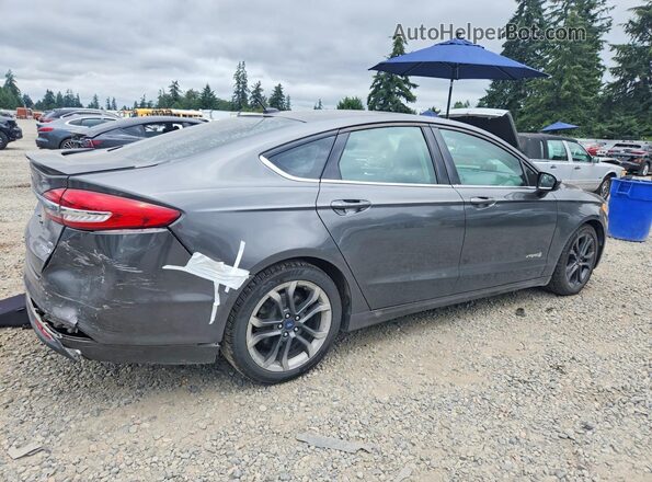 3FA6P0LU7JR219548 2018 FORD FUSION Gray უკანა მარჯვენა