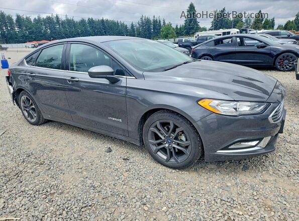3FA6P0LU7JR219548 2018 FORD FUSION Gray წინა მარჯვენა