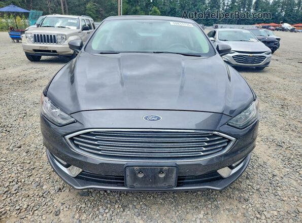 3FA6P0LU7JR219548 2018 FORD FUSION Gray წინა ხედი