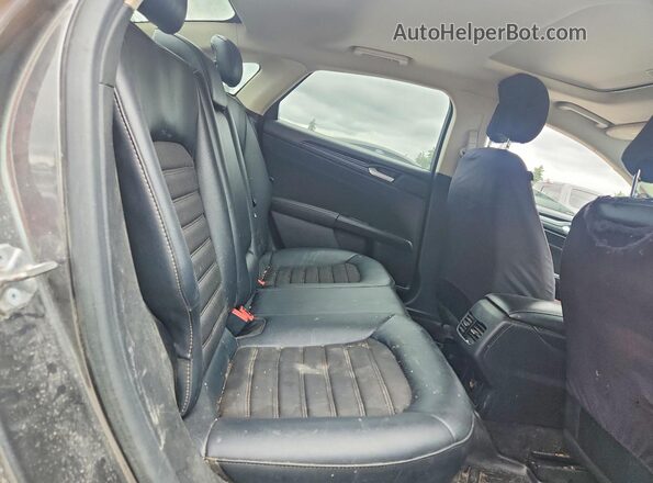 3FA6P0LU7JR219548 2018 FORD FUSION Gray უკანა სავარძლების ხედი