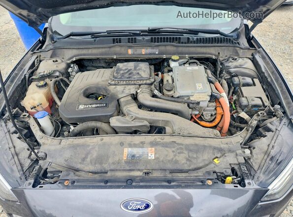 3FA6P0LU7JR219548 2018 FORD FUSION Gray უკანა სალონის ხედი