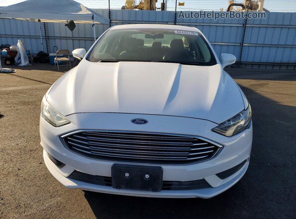 3FA6P0LU7JR221798 2018 FORD FUSION White წინა ხედი