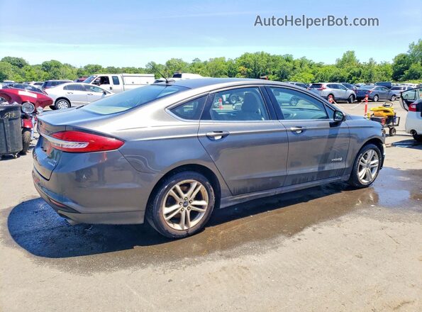 3FA6P0LU7JR235393 2018 FORD FUSION Charcoal Tył prawy