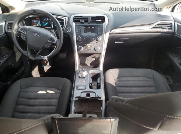 3FA6P0LU7JR242523 2018 FORD FUSION Silver Dashboard view