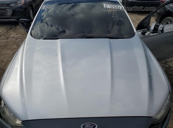 3FA6P0LU7JR242523 2018 FORD FUSION Silver Rear interior view