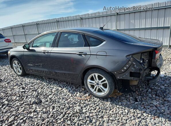 3FA6P0LU7JR274534 2018 FORD FUSION Gray უკანა მარცხენა