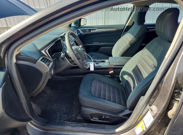 3FA6P0LU7JR274534 2018 FORD FUSION Gray წინა სალონის ხედი
