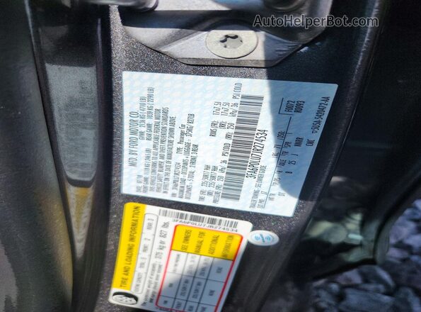 3FA6P0LU7JR274534 2018 FORD FUSION Gray ძრავის განყოფილების ხედი