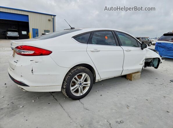 3FA6P0LU7JR286750 2018 FORD FUSION White Trasero derecho