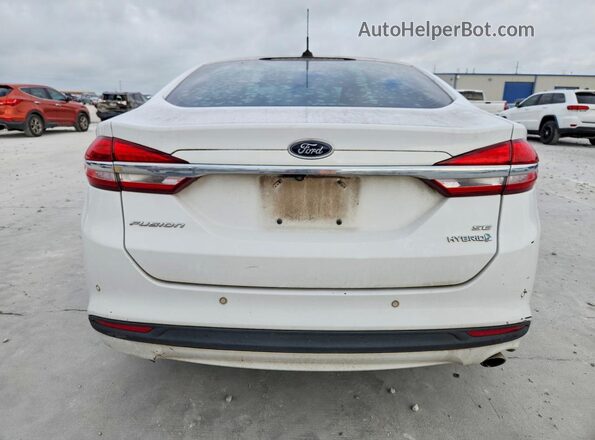 3FA6P0LU7JR286750 2018 FORD FUSION White Vista trasera