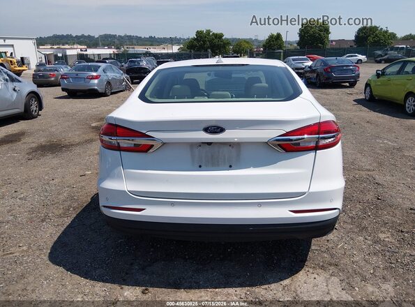 3FA6P0LU7KR137739 2019 FORD FUSION HYBRID White 