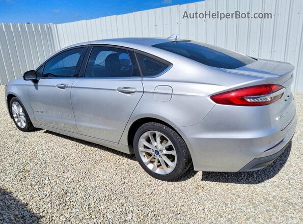 3FA6P0LU7KR140219 2019 FORD FUSION Silver Задня ліва чверть