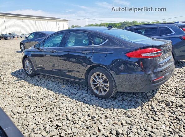 3FA6P0LU7KR238635 2019 FORD FUSION Черный Задняя левая четверть