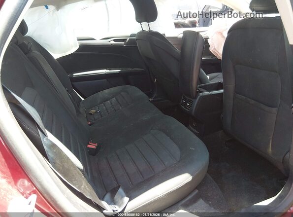 3FA6P0LU7KR262871 2019 FORD FUSION HYBRID Red Widok naklejki z numerem VIN