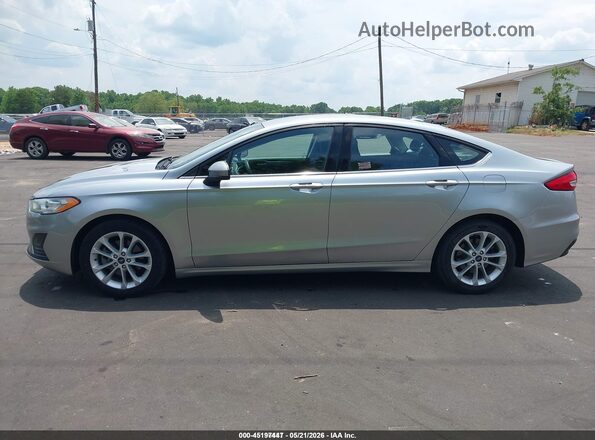 3FA6P0LU7LR119159 2020 FORD FUSION Silver 