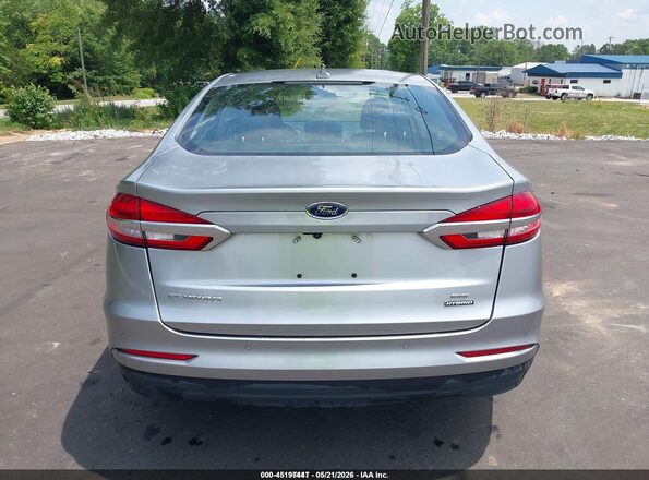 3FA6P0LU7LR119159 2020 FORD FUSION Silver 
