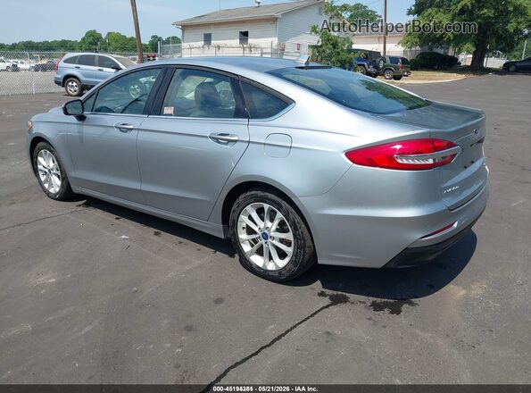 3FA6P0LU7LR119162 2020 FORD FUSION Silver Rear left