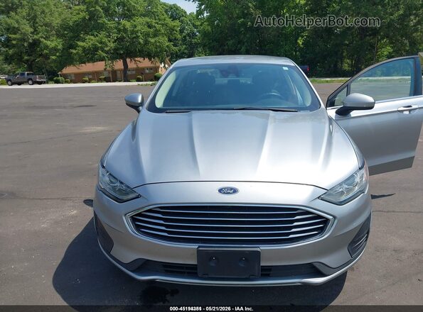 3FA6P0LU7LR119162 2020 FORD FUSION Silver Front view