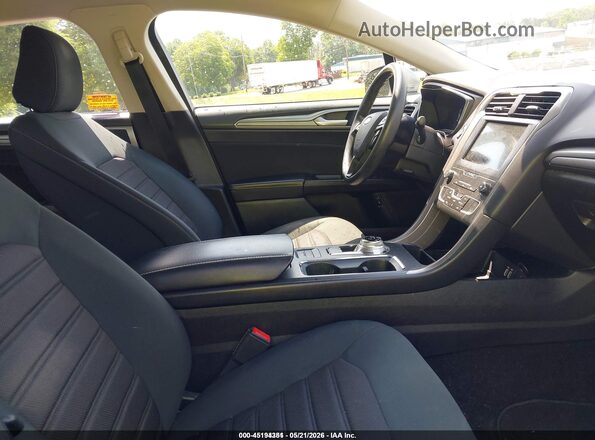 3FA6P0LU7LR119162 2020 FORD FUSION Silver Front interior view